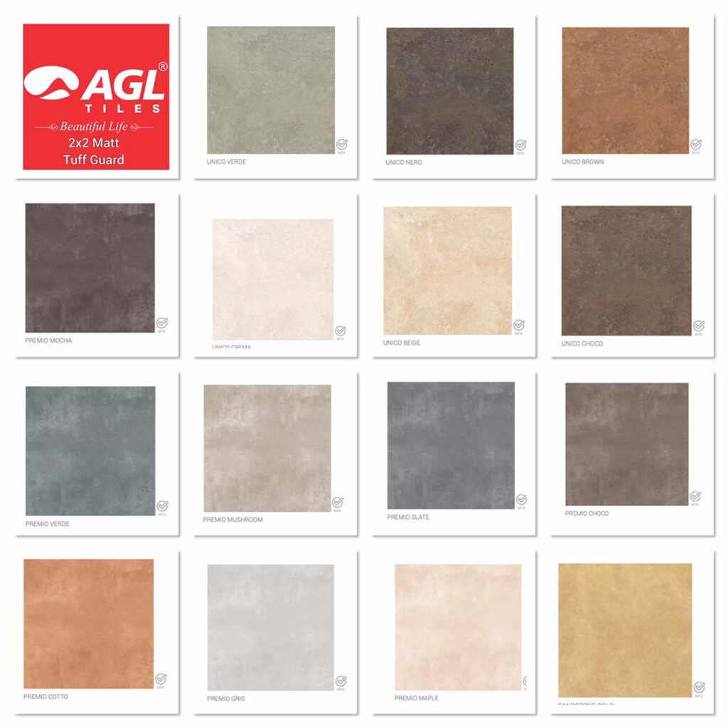 AGL 2x2 600x600mm Tuff Guard Matt Floor Tiles Kumar s Ceramics